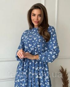 Плаття для жінок колір блакитний розмір XL FI_007168