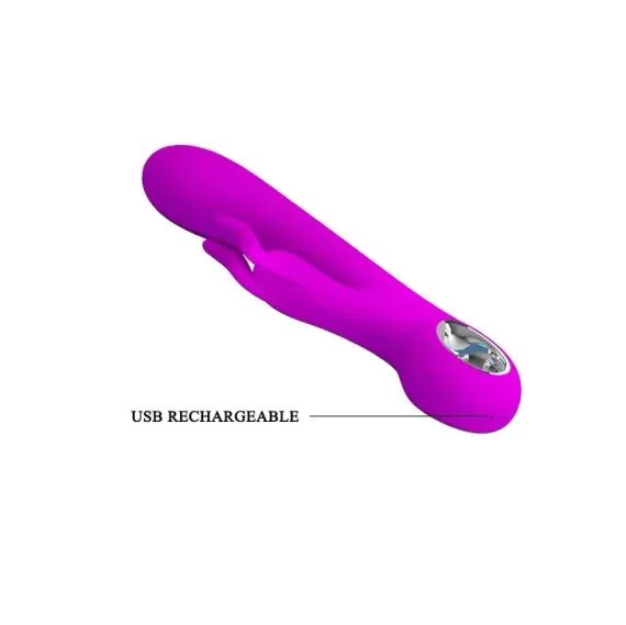 Вібратор Pretty Love Hot Rabbit, 7 function Sex Aura | Зображення 6