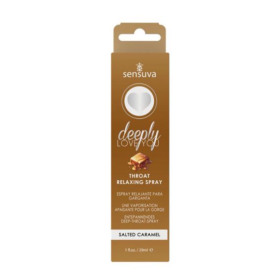 Спрей для мінету Sensuva Deeply Love You Salted Caramel (29 мл), для глибокого мінету | Зображення 2