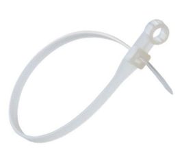 Хомут ХОК 2.5х100 М2.5 с кольцом белый Ny95505422