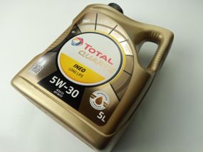 Олива моторна 5W-30 синтетична TOTAL Quartz INEO LONG LIFE 5 л. (181712)