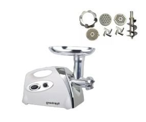 М'ясорубка RNB RB-675 електрична з соковижималкою, насадками з металевим лотком, потужністю 3800W (230495251_5616)