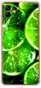 Чохол на Samsung Galaxy A04 A045F Зелені часточки лимона "852sp-2831-2448"