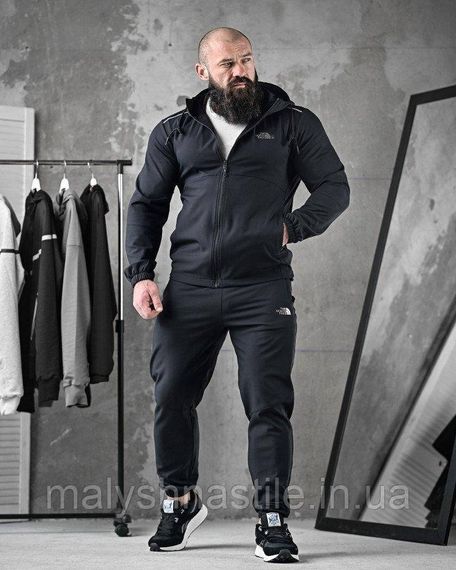 Мужской спортивный костюм THF black      ДЛ6262