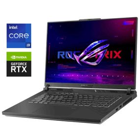 Игровой ноутбук Asus ROG Strix G16 G614JI / 16" (2560x1600) IPS / Intel Core i9-13980HX (24 (32) ядра по 4.0 - 5.6 GHz) / 16 GB DDR5 / 1000 GB SSD / nVidia GeForce RTX 4070, 8 GB GDDR6, 128-bit / WebCam / Win 11 б/у