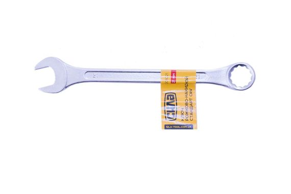 Ключ ріжково-накидний 21 мм Стандарт СИЛА 2010211