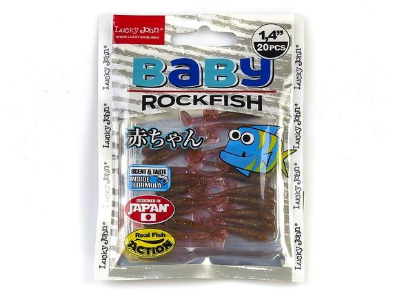 Виброхвост 1,4" LJ Лаки Джон Baby Rockfish 140149-S14 | Зображення 2