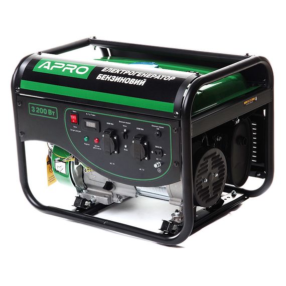 Генератор бензиновий 4-тактний 3.0/3.2 кВт (ручний запуск) APRO 8521041
