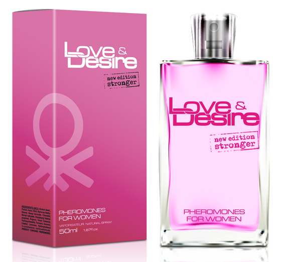 Туалетная вода с феромонами для женщин Love & Desire for Women, 50 ml Sex Aura
