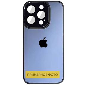 Чохол TPU+Glass Sapphire Midnight для Apple iPhone 11 (6.1") Загартоване скло, Чорний / Black