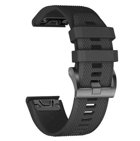 Силиконовый ремешок Primo для часов Garmin Forerunner 935 / Forerunner 945 - Black