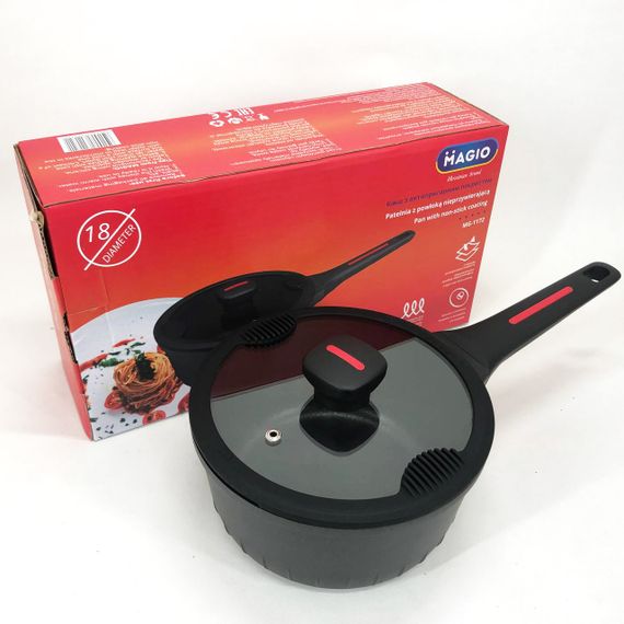 Топ сковорідок з антипригарним покриттям, Сковорода з товстим дном, Зручна у використанні сковорідка EX-10 | Зображення 3