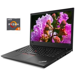 Ультрабук Lenovo ThinkPad A485 / 14" (1920x1080) IPS / AMD Ryzen 5 Pro 2500U (4 (8) ядра по 2.0 - 3.6 GHz) / 8 GB DDR4 / 256 GB SSD / AMD Radeon Vega 8 Graphics / WebCam б/в