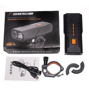 Перезаряжаемый велосипедный передний фонарь BC25S 300LM, Фонарь для удобства на велосипеде MO-18