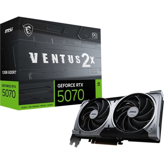 Відеокарта MSI GeForce RTX5070 12Gb VENTUS 2X OC (RTX 5070 12G VENTUS 2X OC) | Зображення 5