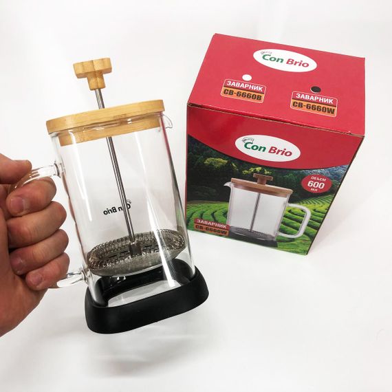 Заварник Con Brio 600мл CB-6660W | Зображення 8