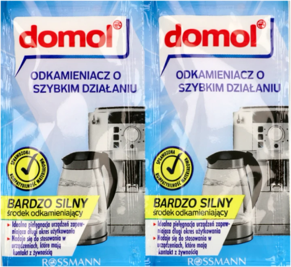 DOMOL Швидкодіючий засіб для видалення накипу 2 x 15 г