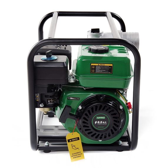 Мотопомпа WP-60 6.5л.с. 60 м³/ч 30м бензиновая 4-х тактн. APRO | Зображення 4