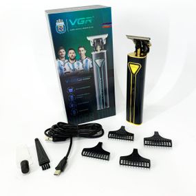 Профессиональный беспроводной триммер, Машинка для стрижки с множеством насадок, Триммер беспроводной XV-63