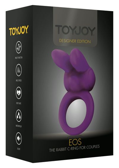 Эрекционное вибро кольцо Eos the Rabbit C-Ring sexstyle | Зображення 1