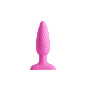 Анальна пробка з вібрацією NS Novelties INYA — Swirl — Pink Sex Aura