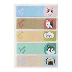 Стикер-закладка ZiBi бумажные KIDS Line DOGS 45x12 мм 5 x 20 листов (ZB.15101) - Топ Продаж!