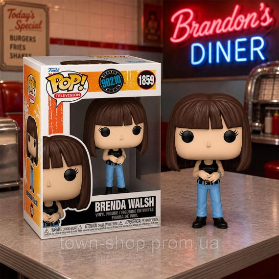 Игровая фигурка Funko POP! серии Беверли-Хиллз, 90210 - Бренда Уолш | Зображення 2