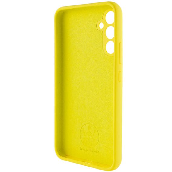 Чехол Silicone Cover Lakshmi Full Camera (AAA) для Samsung Galaxy S24+ Желтый / Yellow | Зображення 3