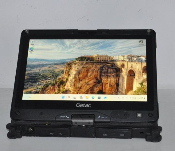 Захищений нетбук-трансформер Getac V110 G4 / 11.6" (1366x768) IPS Touch / Intel Core i7-7500U (2 (4) ядра по 2.7 - 3.5 GHz) / 8 GB DDR4 / 128 GB SSD / Intel HD Graphics 620 / WebCam / Стілус / Windows 11 Pro / Два АКБ б/в + Подарунок Миша та флешка | Зображення 7
