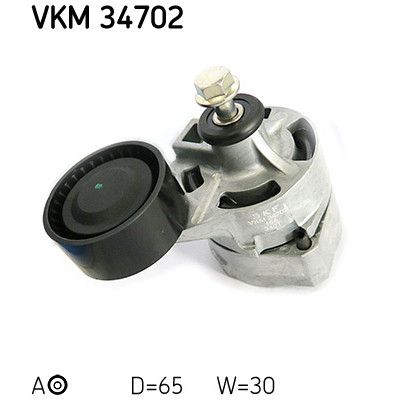 Натяжитель ремня с роликом SKF VKM 34702