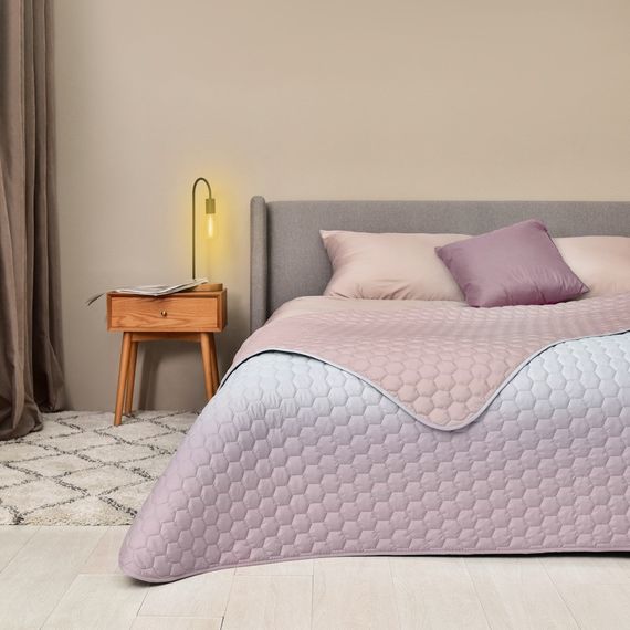 Покривало IDEIA 87915 Україна 240*260  Мікрофібра Сірий