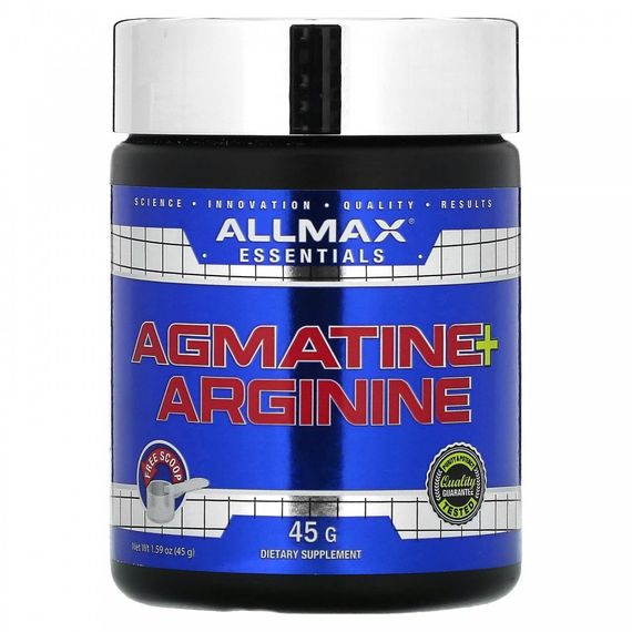 Агматин + Аргінін AllMax Nutrition Agmatine + Arginine 45 g