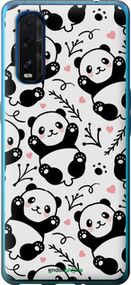 Чохол на Oppo Find X2 Панди "4318u-1891-2448"
