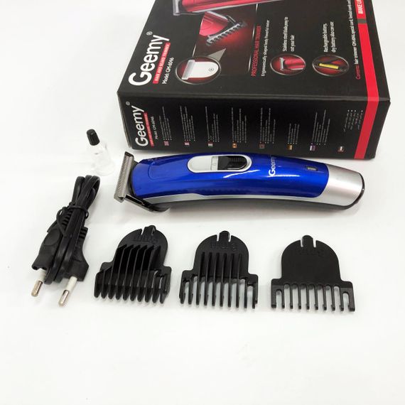 Машинка для стрижки хорошая Gemei GM-6046, Машинка для стрижки волос и бритья, Триммер беспроводной IP-55 | Зображення 8