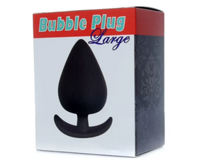 Анальний плаг Boss Series - Bubble Plug Large Black, BS6700059 Sex Aura