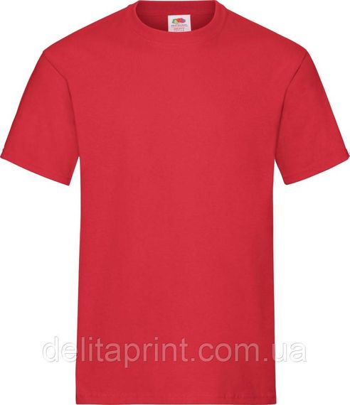 Футболка Fruit of the Loom Heavy Cotton Червоний XL