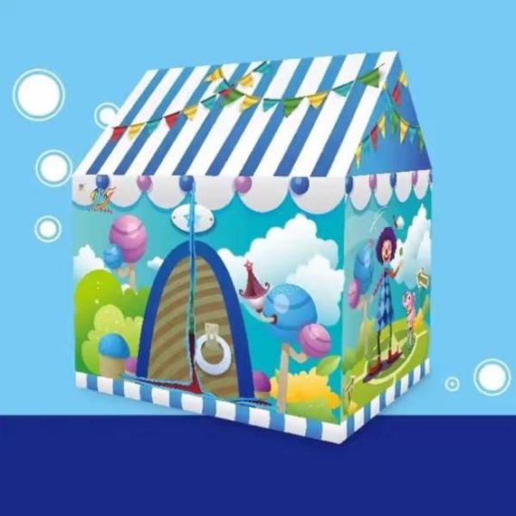 Намет дитячий ігровий Будиночок HA-154 Блакитний