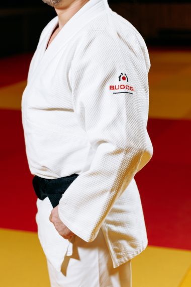 Біле кімоно для хлопців/чоловіків, рукопашний бій, TM BUDOGI, зріст 140 см, щільність 500 гр/м.кв. | Зображення 4