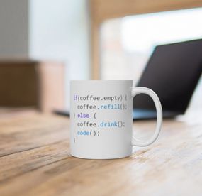 Чашка If coffee empty