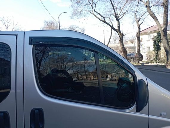 Ветровики (2 шт, HIC) для Renault Trafic 2001-2015 гг | Зображення 6