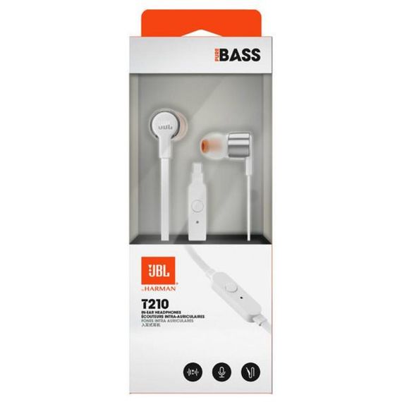 Гарнітура JBL T210 Grey (JBLT210GRY) | Зображення 8