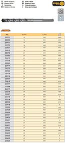 Бур SDS Max Польща свердло бетон 20x300мм STHOR-23373