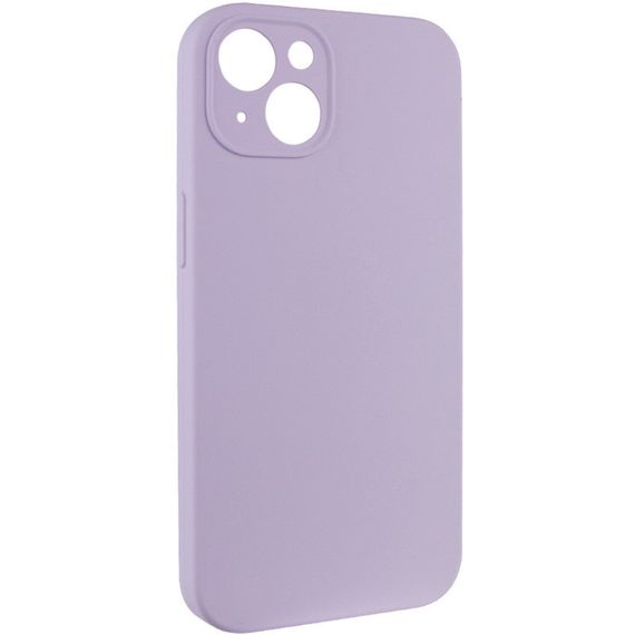 Чохол Silicone Case Full Camera Protective (AA) NO LOGO для Apple iPhone 15 Plus (6.7") Бузковий / Lilac | Зображення 1