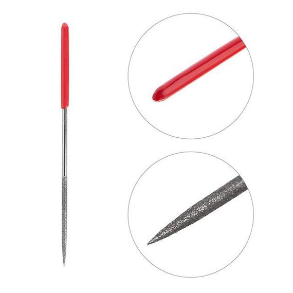 Набір алмазних надфілей 5 шт. INTERTOOL HT-37091 | Зображення 3