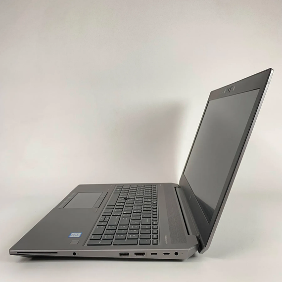Мобильная рабочая станция Б-класс HP zBook 15 G5 / 15.6" (1920x1080) IPS / Intel Core i7-8750H (6 (12) ядер по 2.2 - 4.1 GHz) / 16 GB DDR4 / 250 GB SSD / nVidia Quadro P2000, 4 GB GDDR5, 128-bit / WebCam / Fingerprint б/у + Подарок Беспроводная мышь / USB | Зображення 4