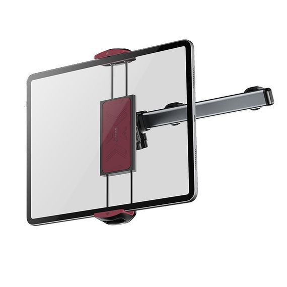 Автодержатель Hoco H69 Gamble telescopic на подголовник Black / Red | Зображення 4