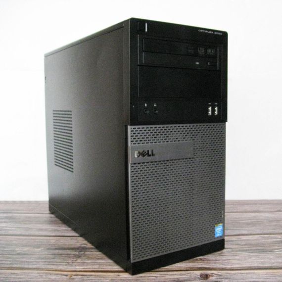 Ігровий ПК Dell Optiplex 3020 Tower / Intel Core i5-4570 (4 ядра по 3.2 - 3.6 GHz) / 16 GB DDR3 / 120 GB SSD + 500 GB HDD / nVidia GeForce GTX 750, 2 GB GDDR5, 128-bit / DVD-RW / Win 10 Pro + Кабель живлення б/в | Зображення 3