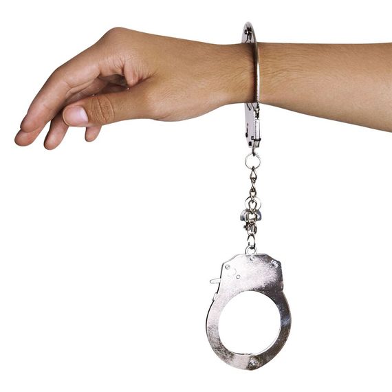 Наручники металеві Adrien Lastic Handcuffs Metallic (поліцейські) | Зображення 2