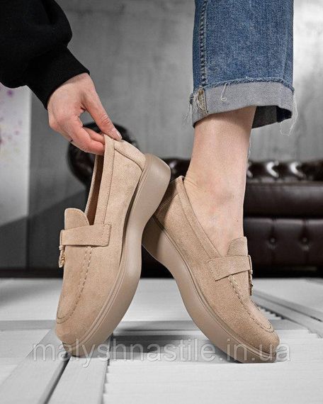 Женские лоферы seanly light beg ДЛ6448 | Зображення 9