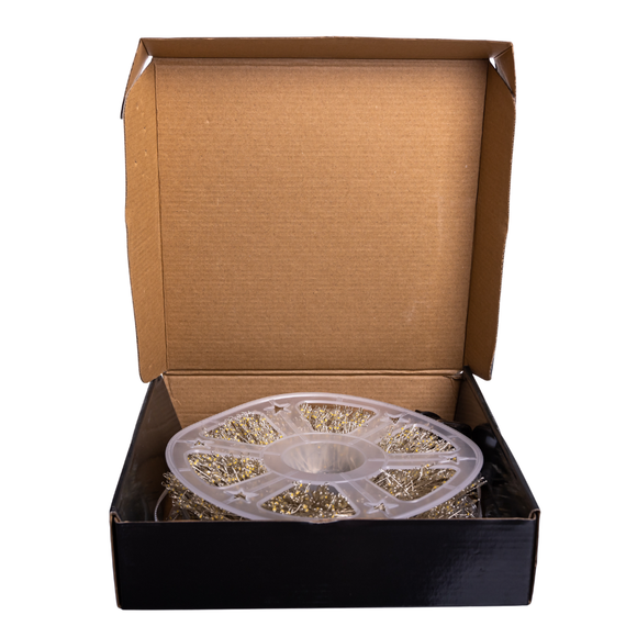 Новорічна гірлянда Хвойна лапа 100 м 3000 LED білий провід Синє сяйво D3000L100MWBL | Зображення 4